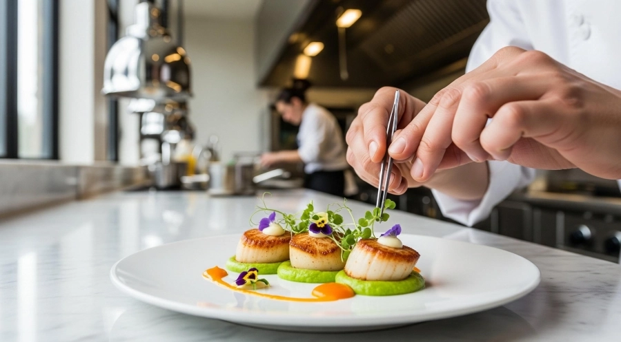 Technique de dressage à l’assiette : mode d’organisation